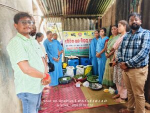 କାଶୀନଗର ବ୍ଲକ ଅନ୍ତର୍ଗତ ଅଲଡା ଗ୍ରାମପଞ୍ଚାୟତ ଅଧୀନରେ ଥିବା ଅରମଡ଼ା ଗ୍ରାମ ଠାରେ ଓଡିଶା ମିଲେଟ ମିଶନ ଓ ମିଶନ ଶକ୍ତି ବିଭାଗର ମିଳିତ ସହଯୋଗ ରେ ଏକ ଜୈବିକ ଖତ ବିକ୍ରୟ କେନ୍ଦ୍ର ଉଦ୍ଘାଟନ