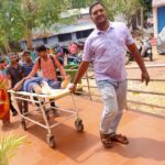 କଲେଜ ରାସ୍ତାରେ ଦୁର୍ଘଟଣାରେ ୪ ଆହତ 