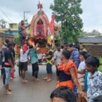 ଲୋକେଶ୍ୱରପୁରରେ ଭକ୍ତି ଓ ଉତ୍ସାହର ସହ ପାଳିତ ହେଲା ମହାପ୍ରଭୁଙ୍କ ରଥଯାତ୍ରା  ତିନି କିଲୋମିଟର ଧରି ରଥ ଟାଣିଲେ ଶ୍ରଦ୍ଧାଳୁ; ନଅ ଦିନ ଧରି ଚାଲିବ ଧାର୍ମିକ ଓ ସାଂସ୍କୃତିକ କାର୍ଯ୍ୟକ୍ରମ